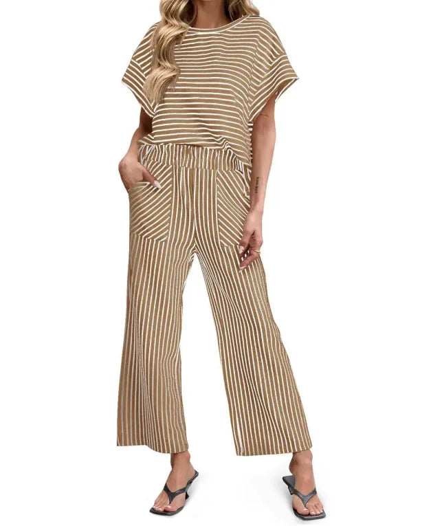 Lunéva™ Striped Lounge Set