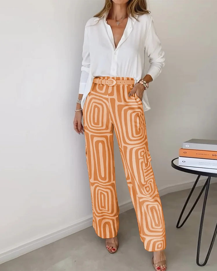 Selene - Conjunto Cómodo y Elegante con Cinturón Gratis