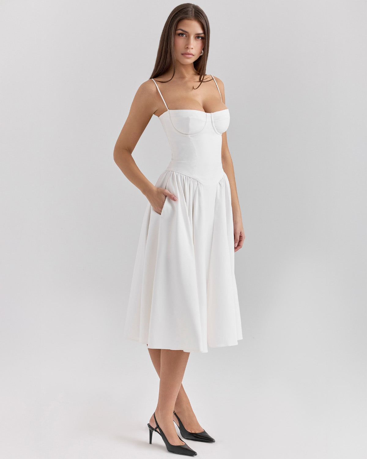 Vestido Midi Francesca Elegante y Versátil