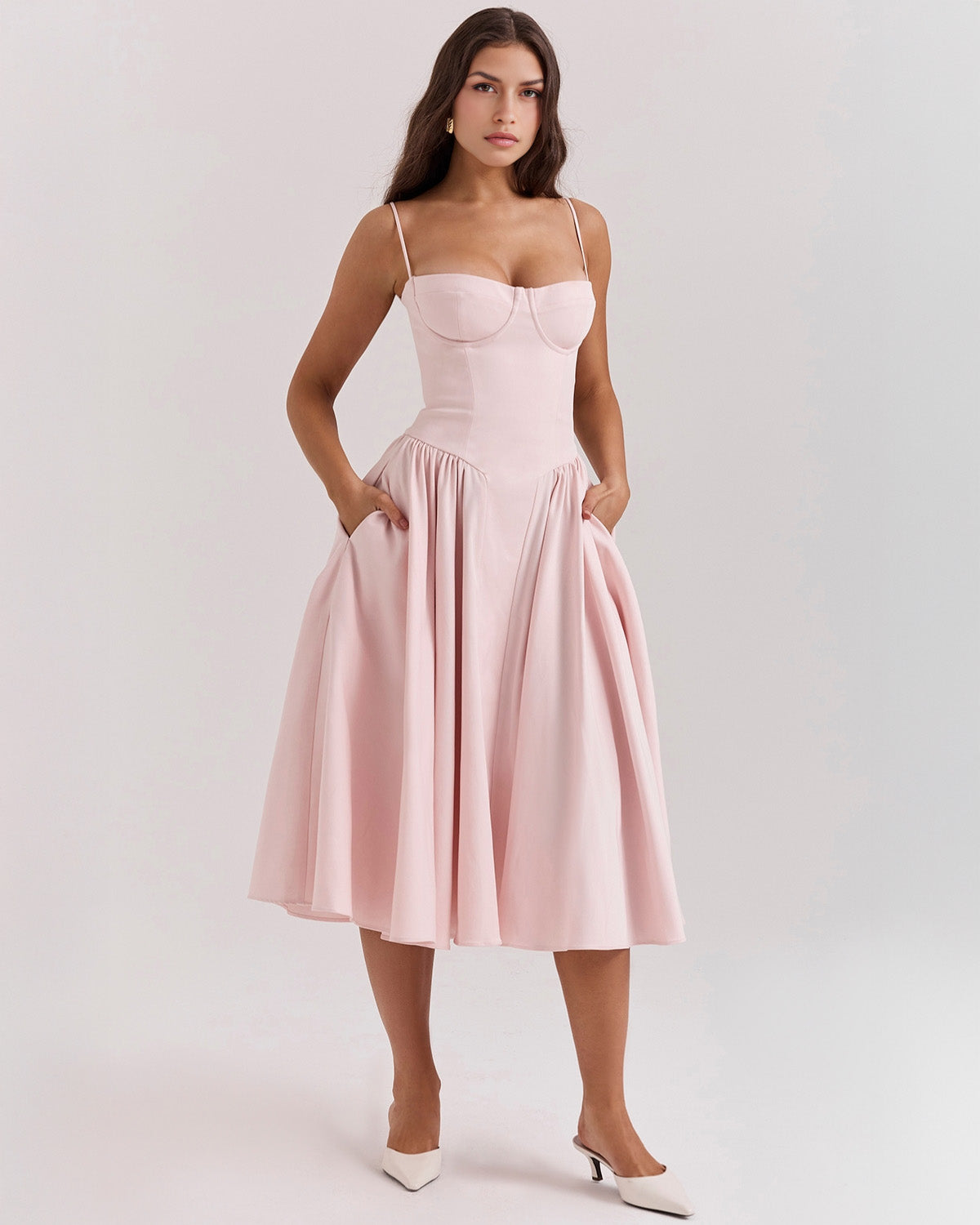 Vestido Midi Francesca Elegante y Confortable
