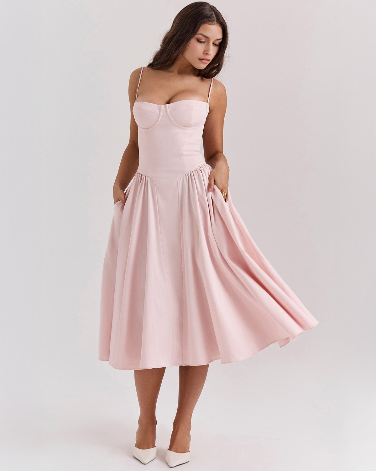 Vestido Midi Francesca Elegante y Versátil