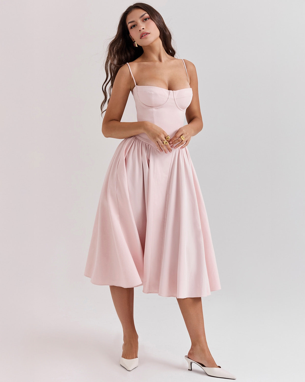 Vestido Midi Francesca Elegante y Versátil