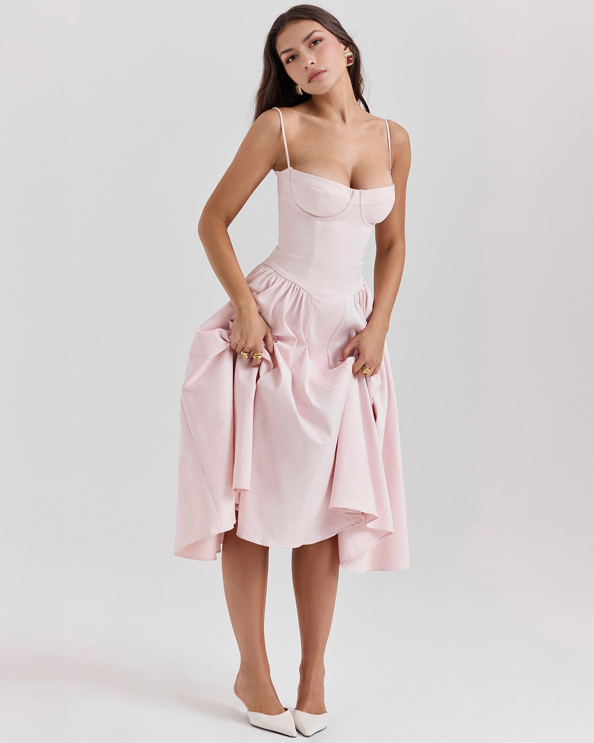 Vestido Midi Francesca Elegante y Versátil