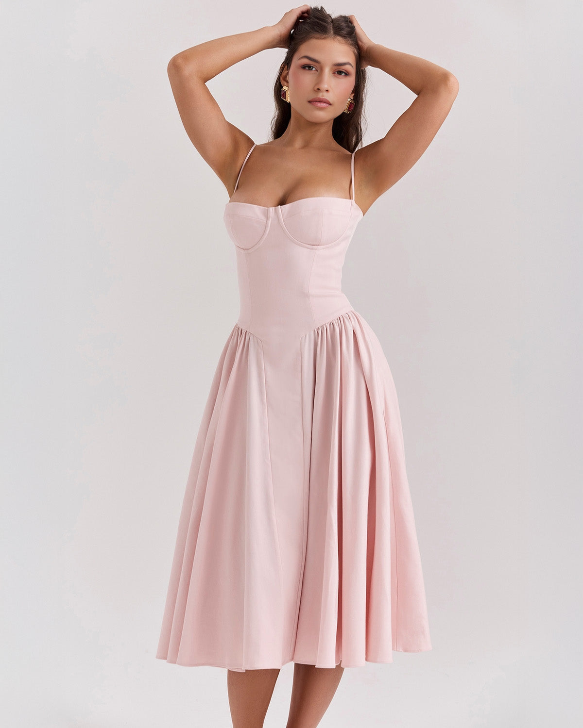 Vestido Midi Francesca Elegante y Versátil