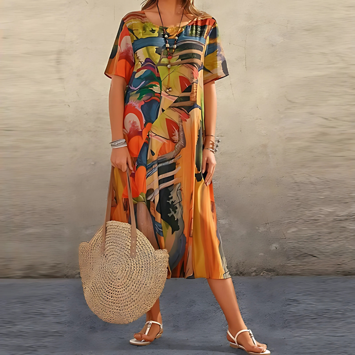 Orla – Comfortable Floral Dress