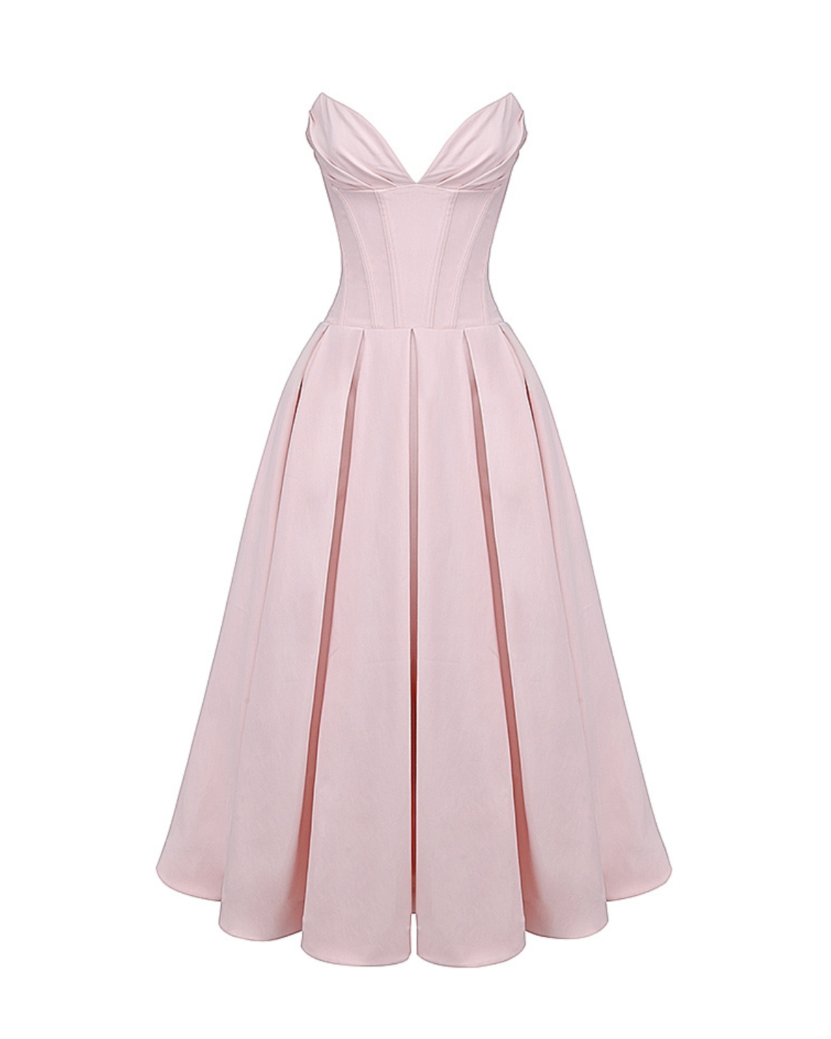 Elegant Amalfi Midi-Kleid für stilvollen Auftritt