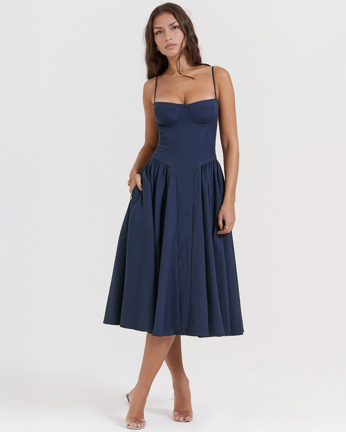 Vestido Midi Francesca Elegante y Versátil