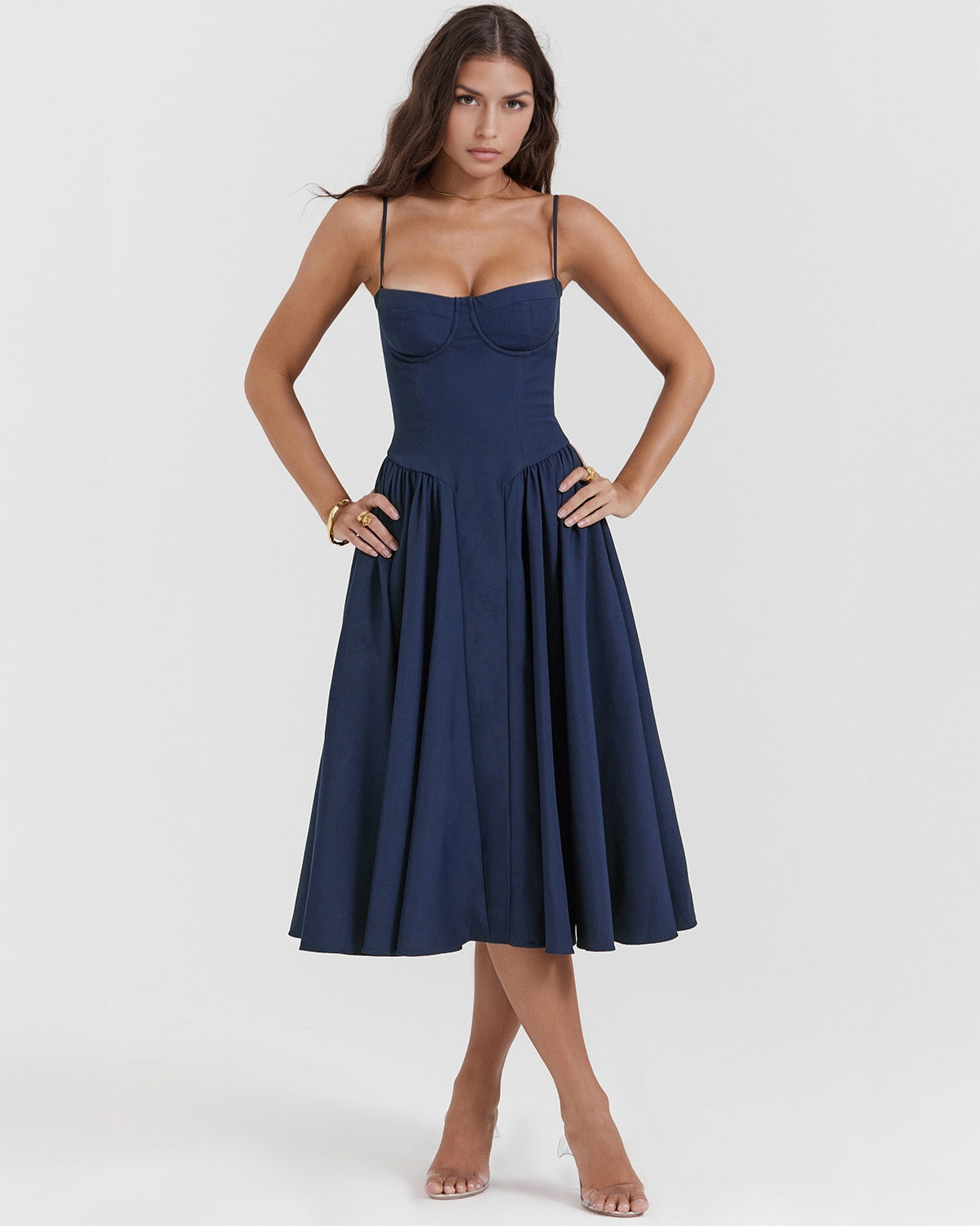Vestido Midi Francesca Elegante y Versátil
