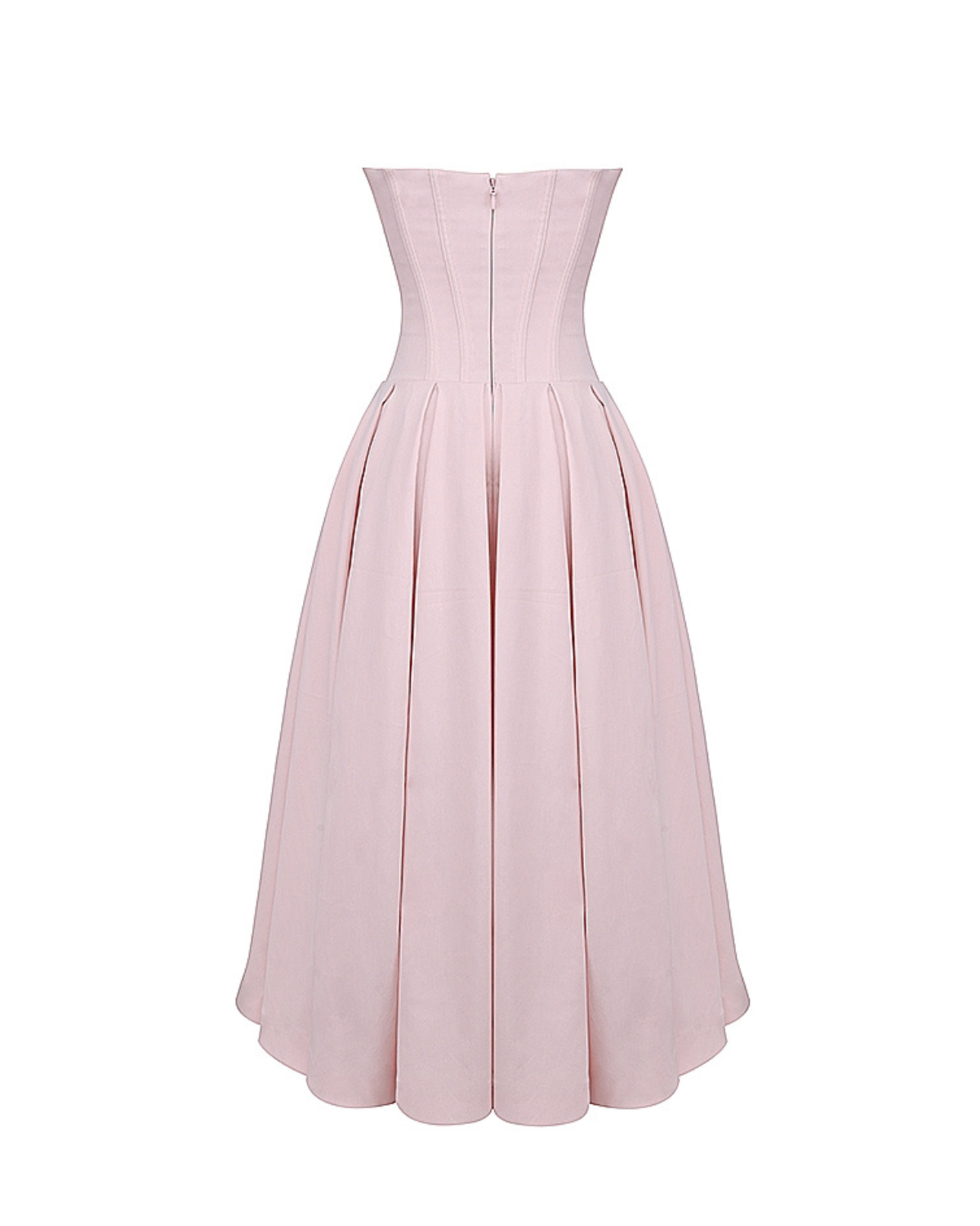 Elegant Amalfi Midi-Kleid für stilvollen Auftritt