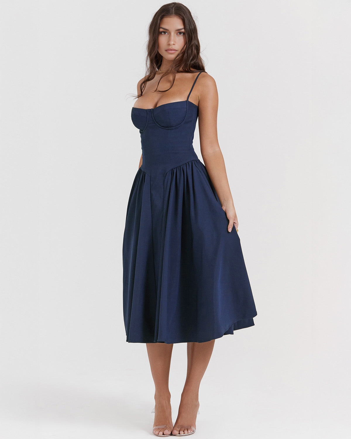 Vestido Midi Francesca Elegante y Versátil