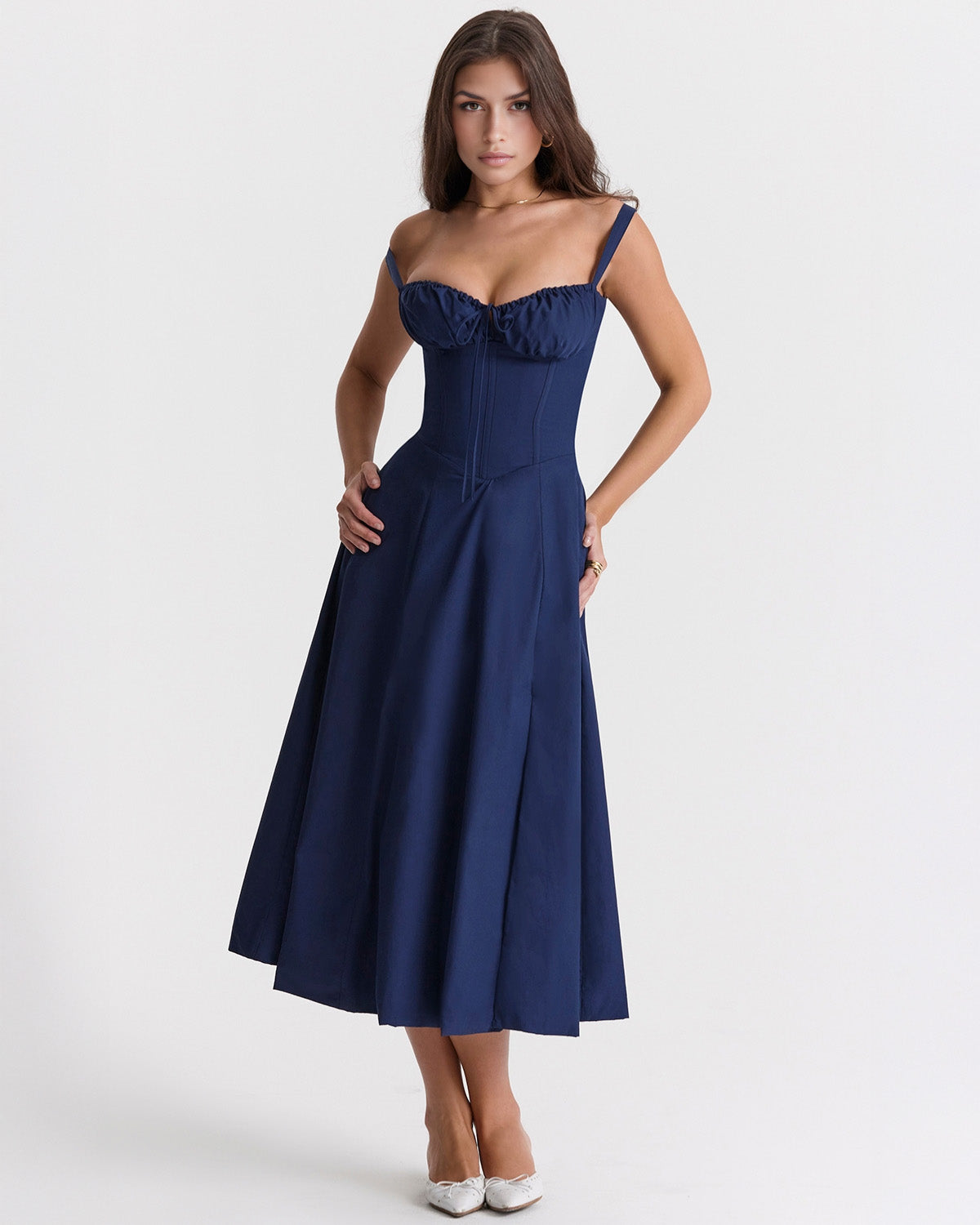Vestido Midi Francesca Elegante y Versátil
