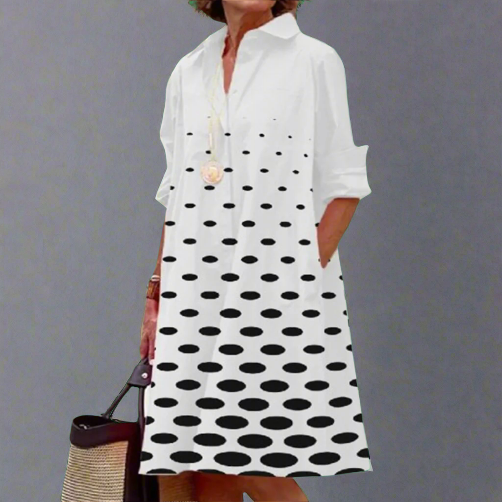 Marianne - Luxurious Midi Dress with Elegant Design