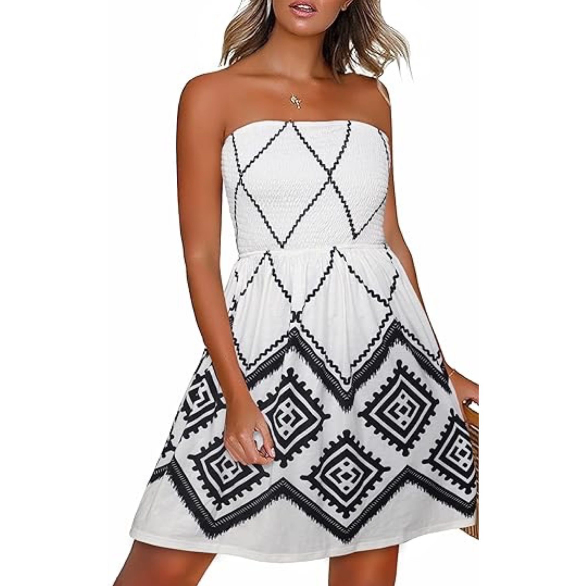 SunMuse™ Backless Floral Summer Dress