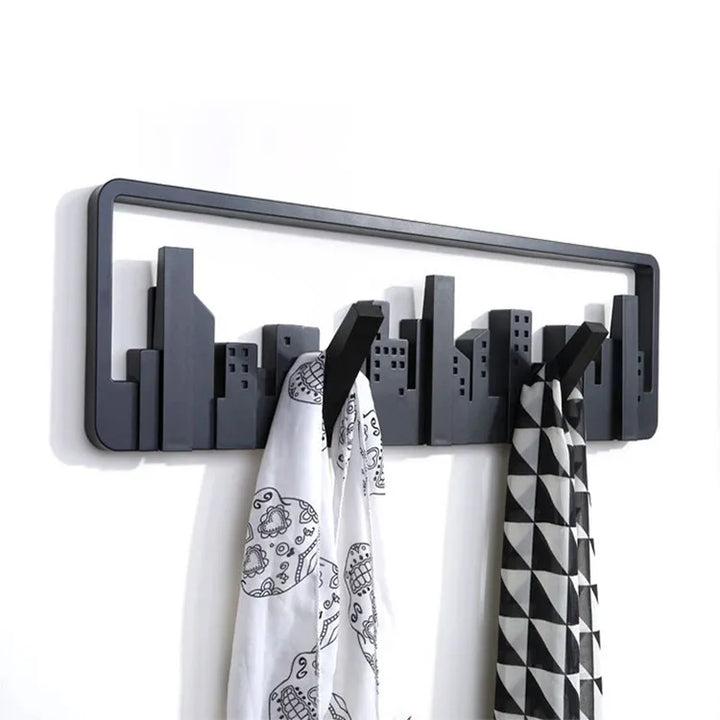 Modern Wall-Mounted Multi Hook Coat Rack