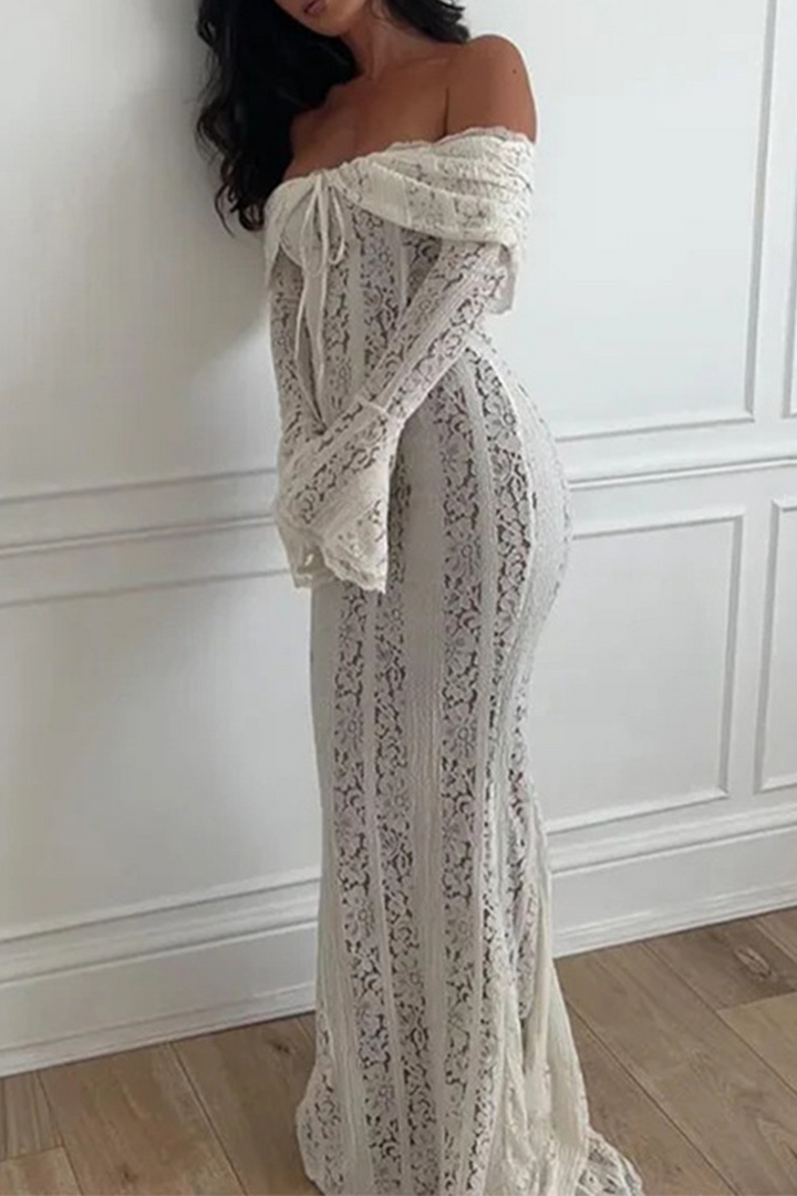 ALIRA – SEXY LACE OFF-SHOULDER DRESS