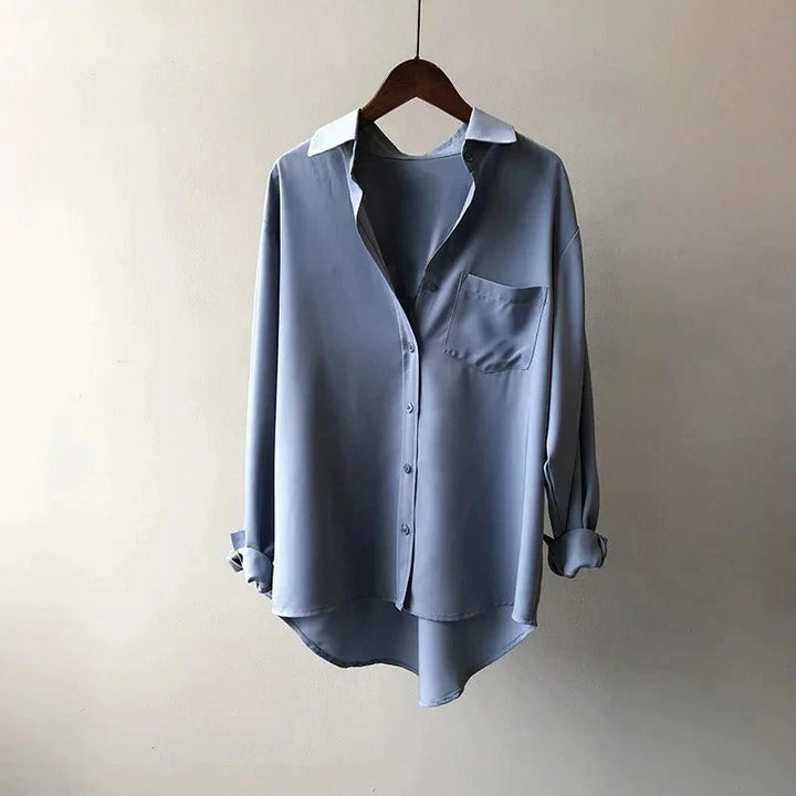 Modern Button-Down Shirt – Lightweight Refined Top for Casual & Smart Everyday Styling