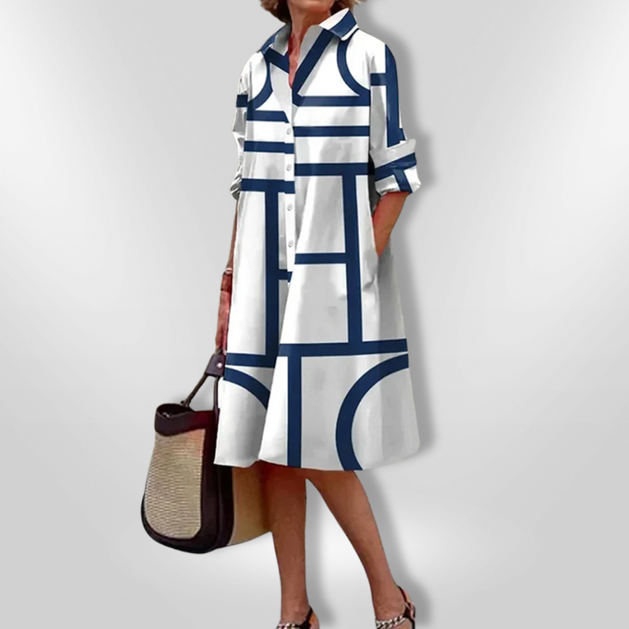 AVELIA – EVERYDAY POCKETED MIDI DRESS