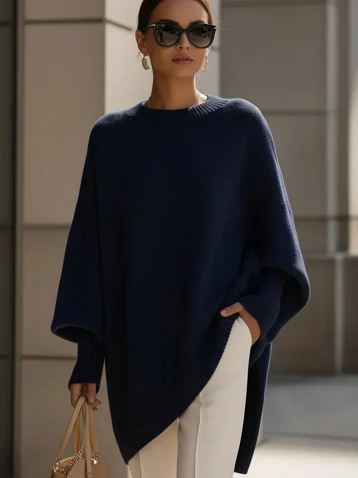 Women’s Elegant Knit Sweater – Soft Minimalist Pullover for Casual & Everyday Wear