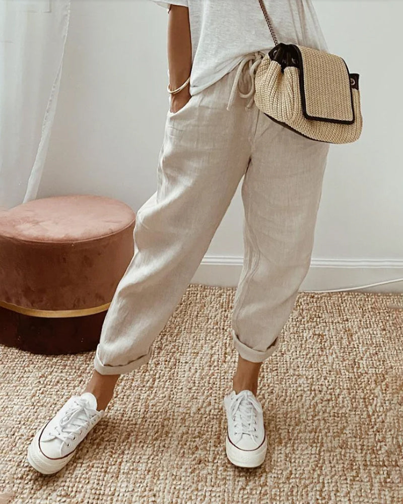 Emily™ | Elegant Cotton Pants