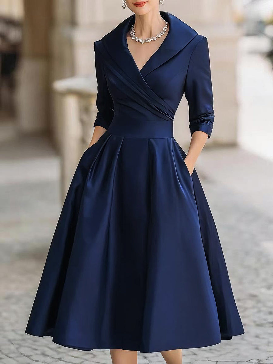 SCARLETT – ELEGANT SIGNATURE MIDI DRESS