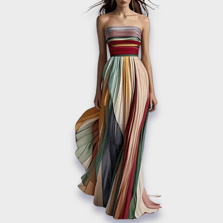 Gesine - Long Dress Made from Premium Fabric