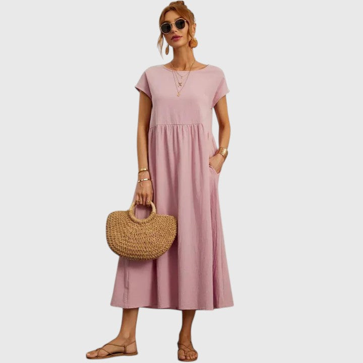 IVY – COMFORTABLE MIDI DRESS FOR EVERYDAY ELEGANCE