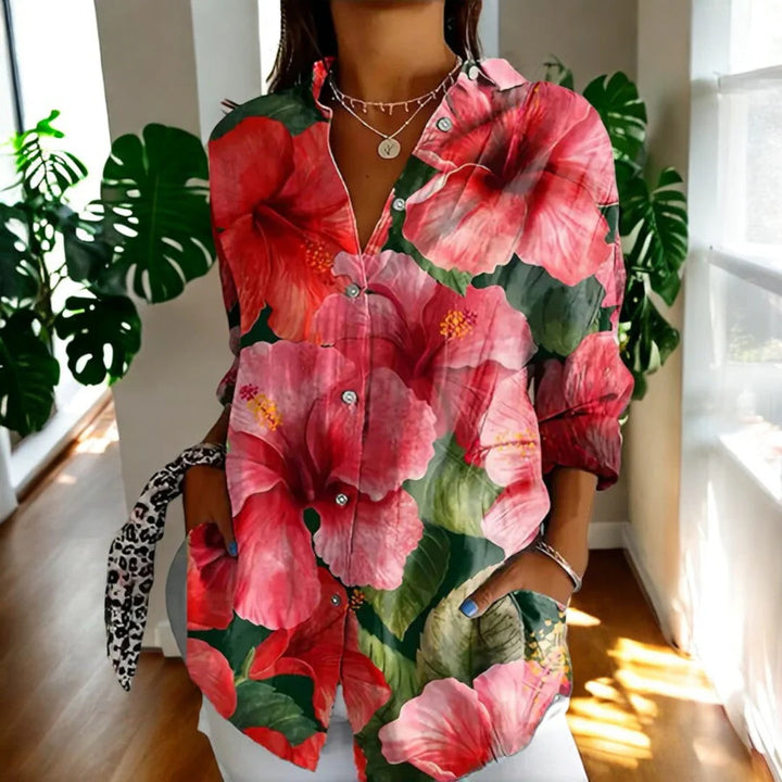 Stylish Button-Down Shirt – Lightweight Everyday Blouse for Casual & Smart Versatile Styling