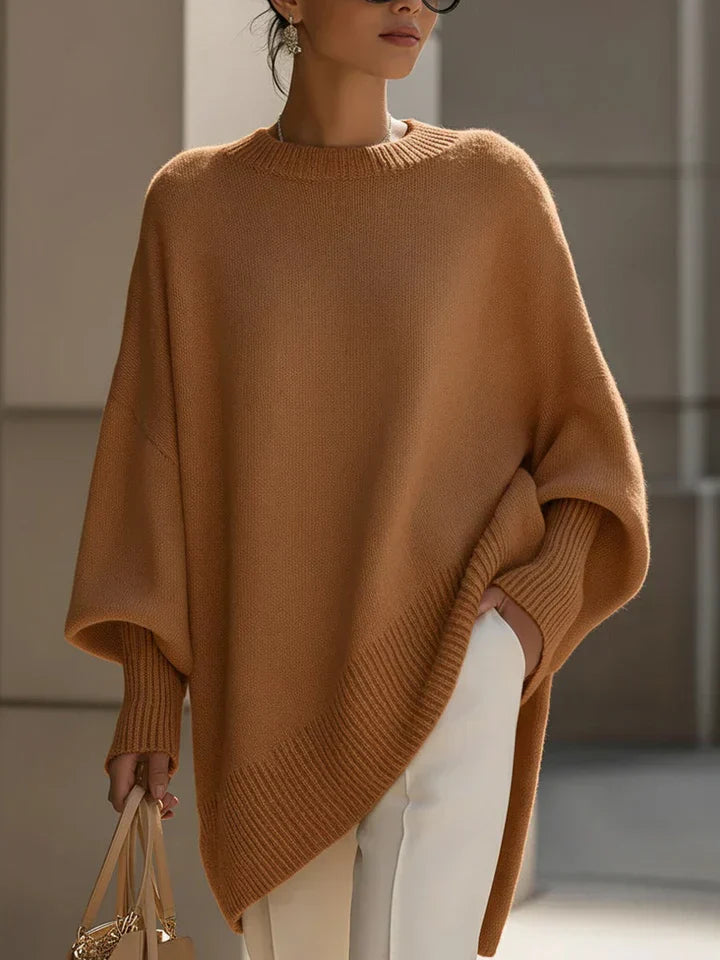 Women’s Elegant Knit Sweater – Soft Minimalist Pullover for Casual & Everyday Wear