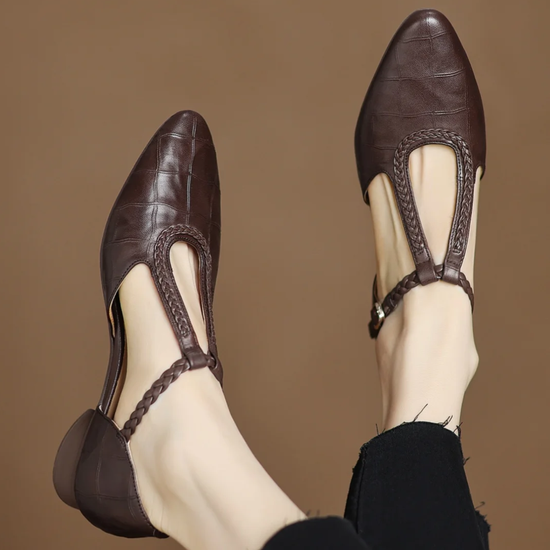 CAERAVELLE – KEPA LEATHER MARY JANE