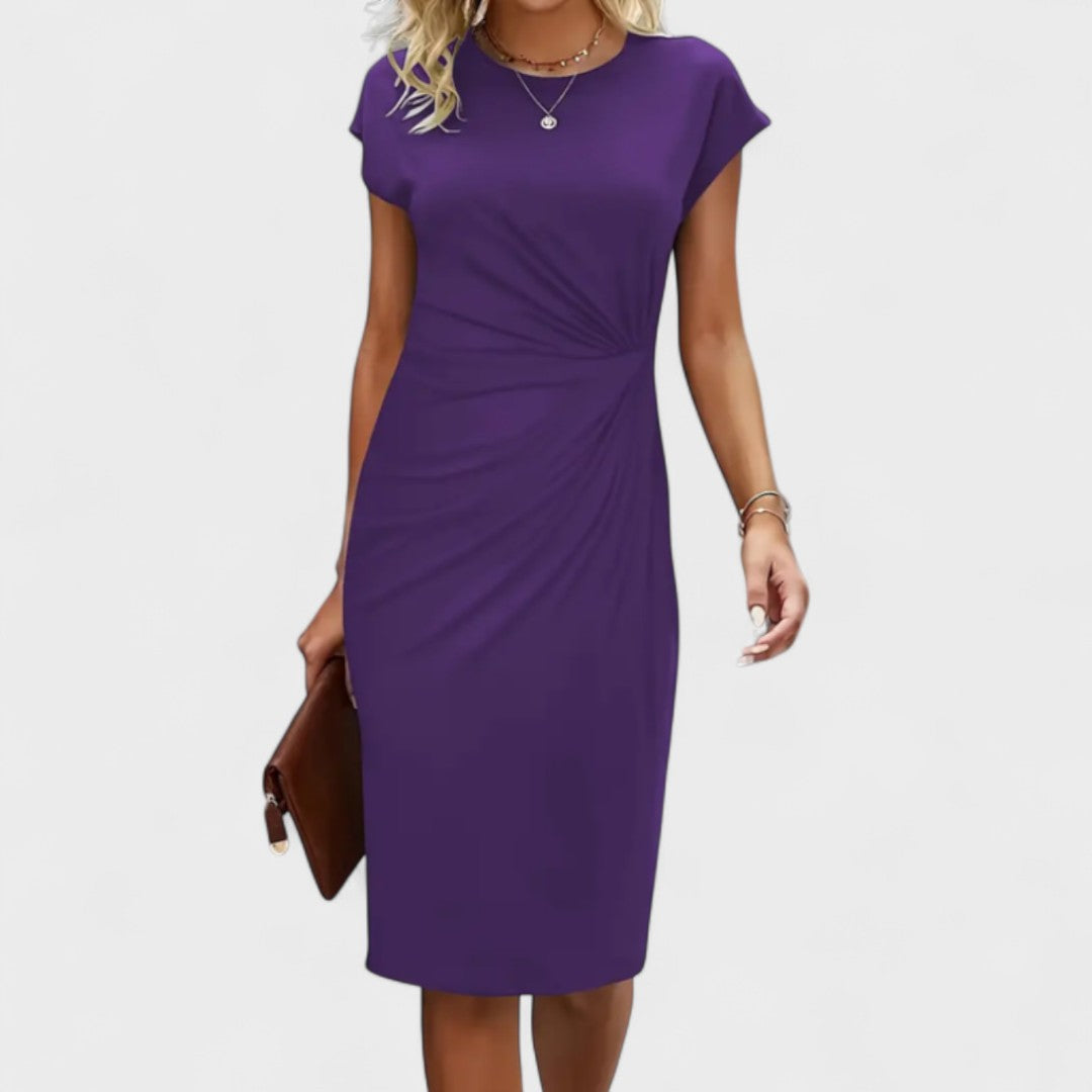 ELLOWEN – SHORT SLEEVE FORMAL DRESS FOR WOMEN