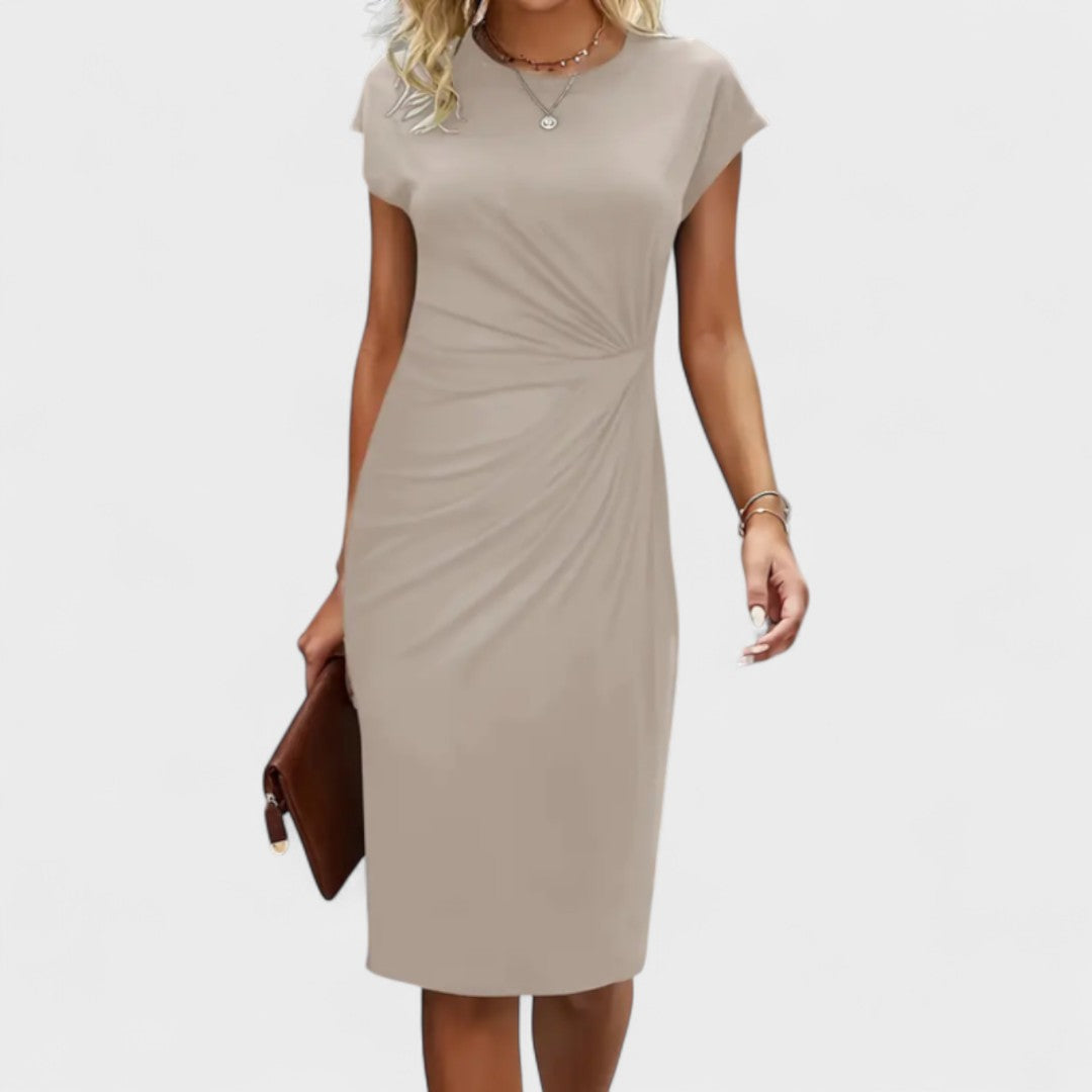 ELLOWEN – SHORT SLEEVE FORMAL DRESS FOR WOMEN