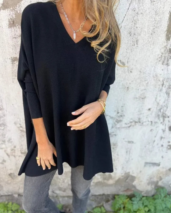Boho Knit Top – Lightweight Textured Sweater for Relaxed Everyday & Layered Styling