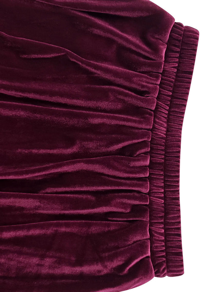 A-Line Loose Solid Color Skirts Bottoms