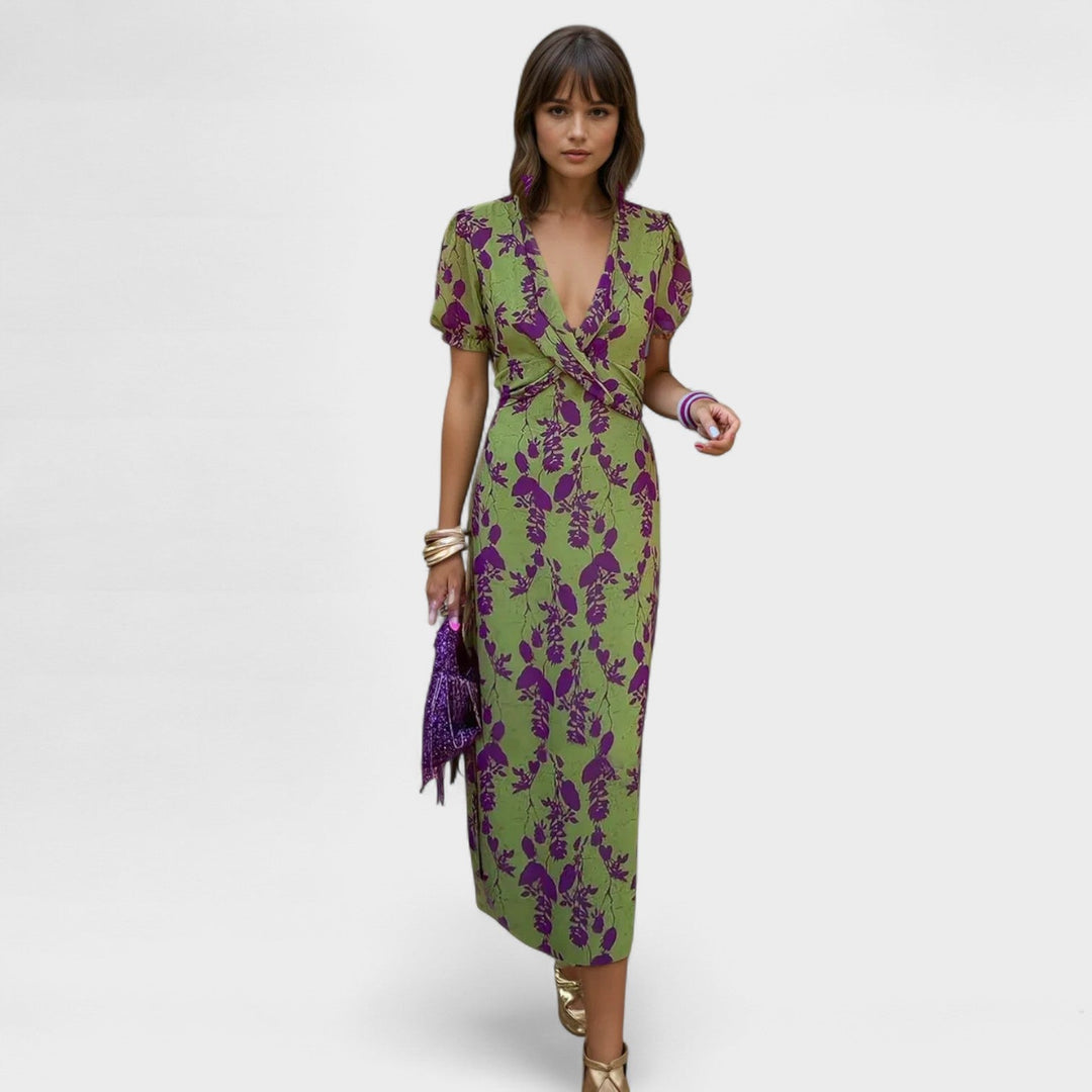 Miva - Floral Wrap Dress