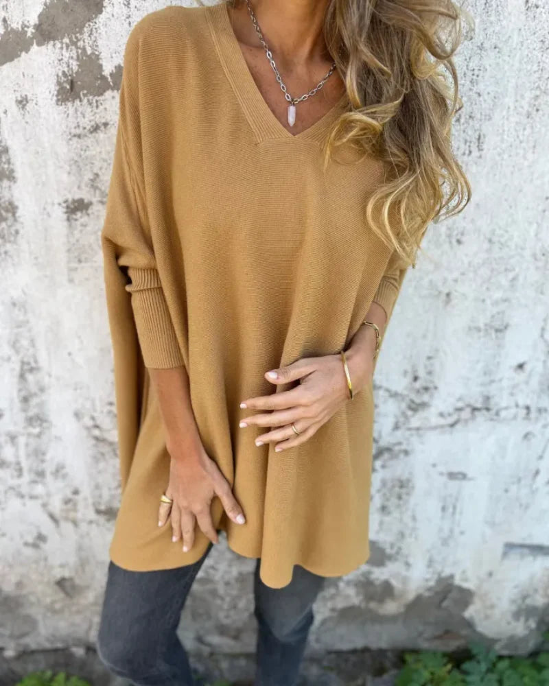 Boho Knit Top – Lightweight Textured Sweater for Relaxed Everyday & Layered Styling