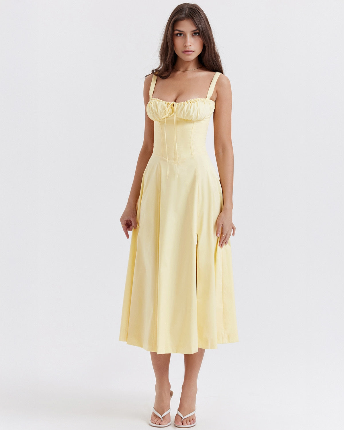 Vestido Midi Aurora Elegant y Chic