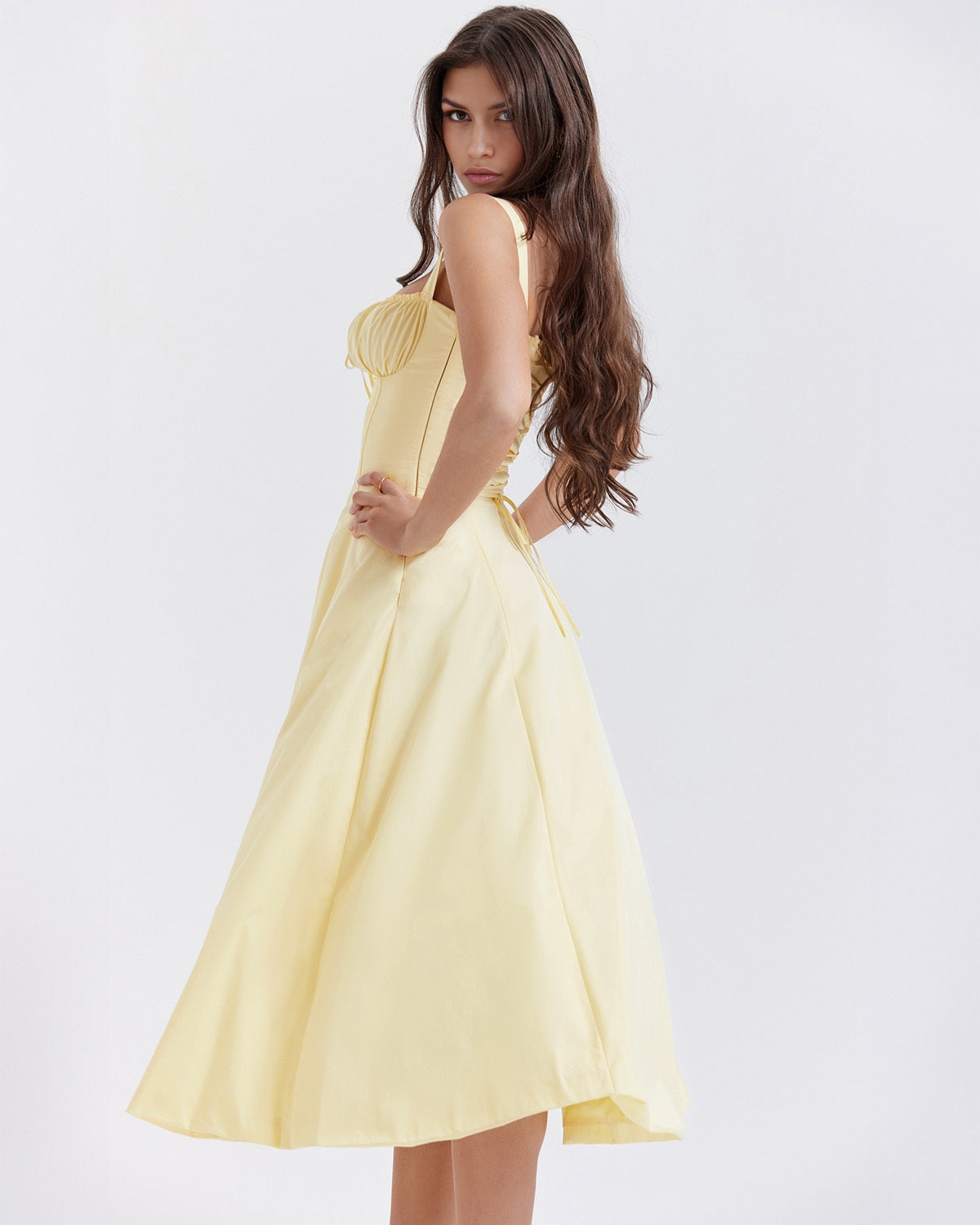 Elegant Aurora Midi Dress - Perfect for Any Occasion