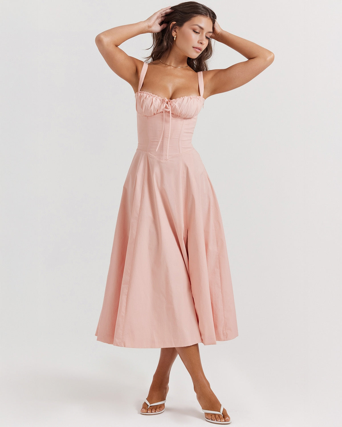 Elegant Aurora Midi Dress - Perfect for Any Occasion