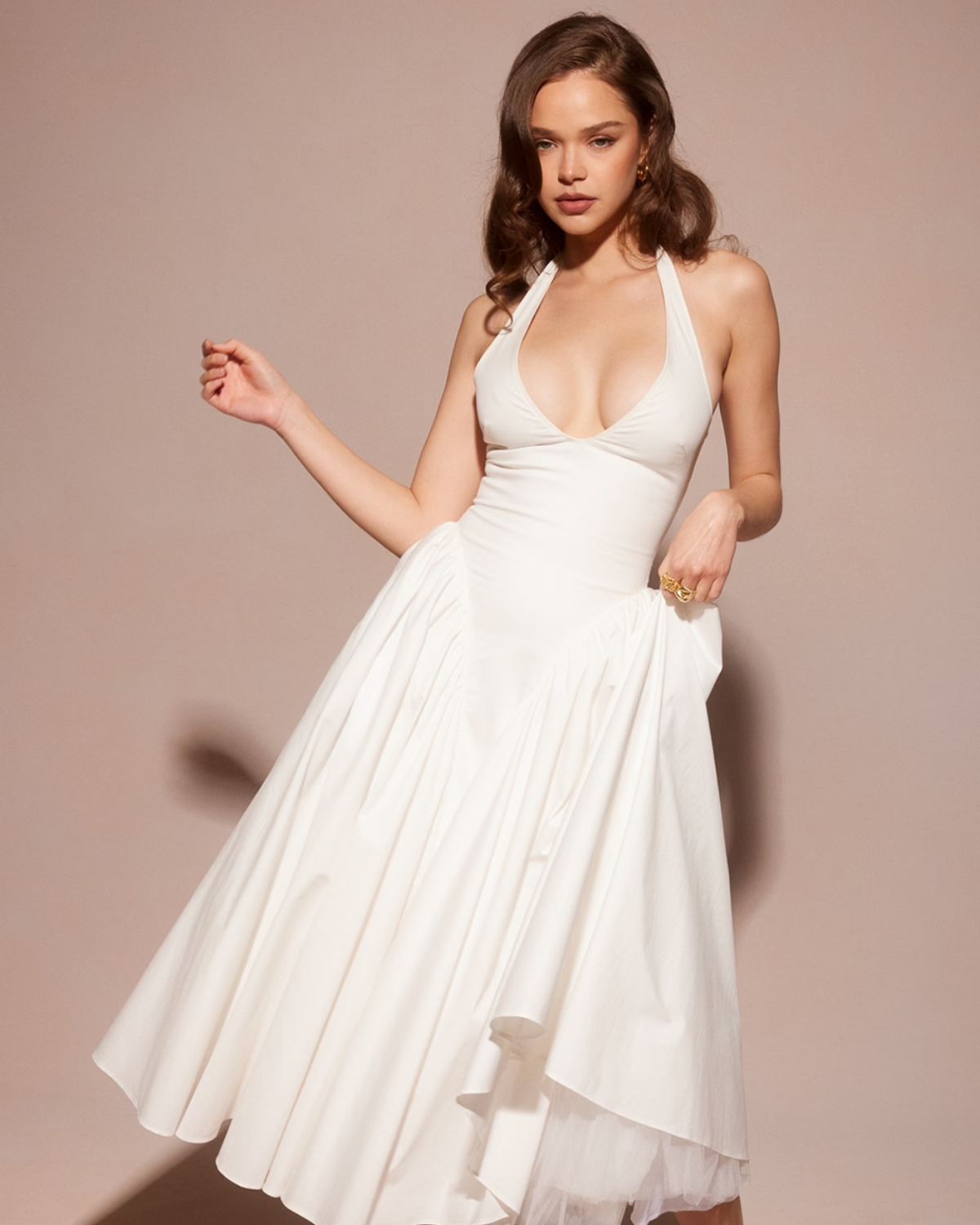 Elegant Monroe Midi Dress for a Stylish Look