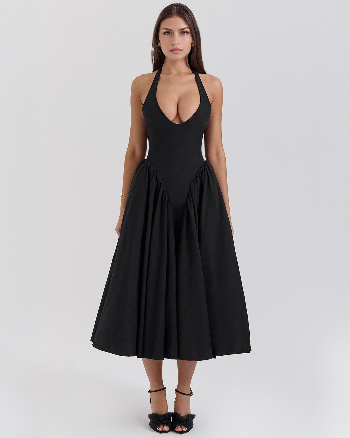 Elegant Monroe Midi Dress for a Stylish Look