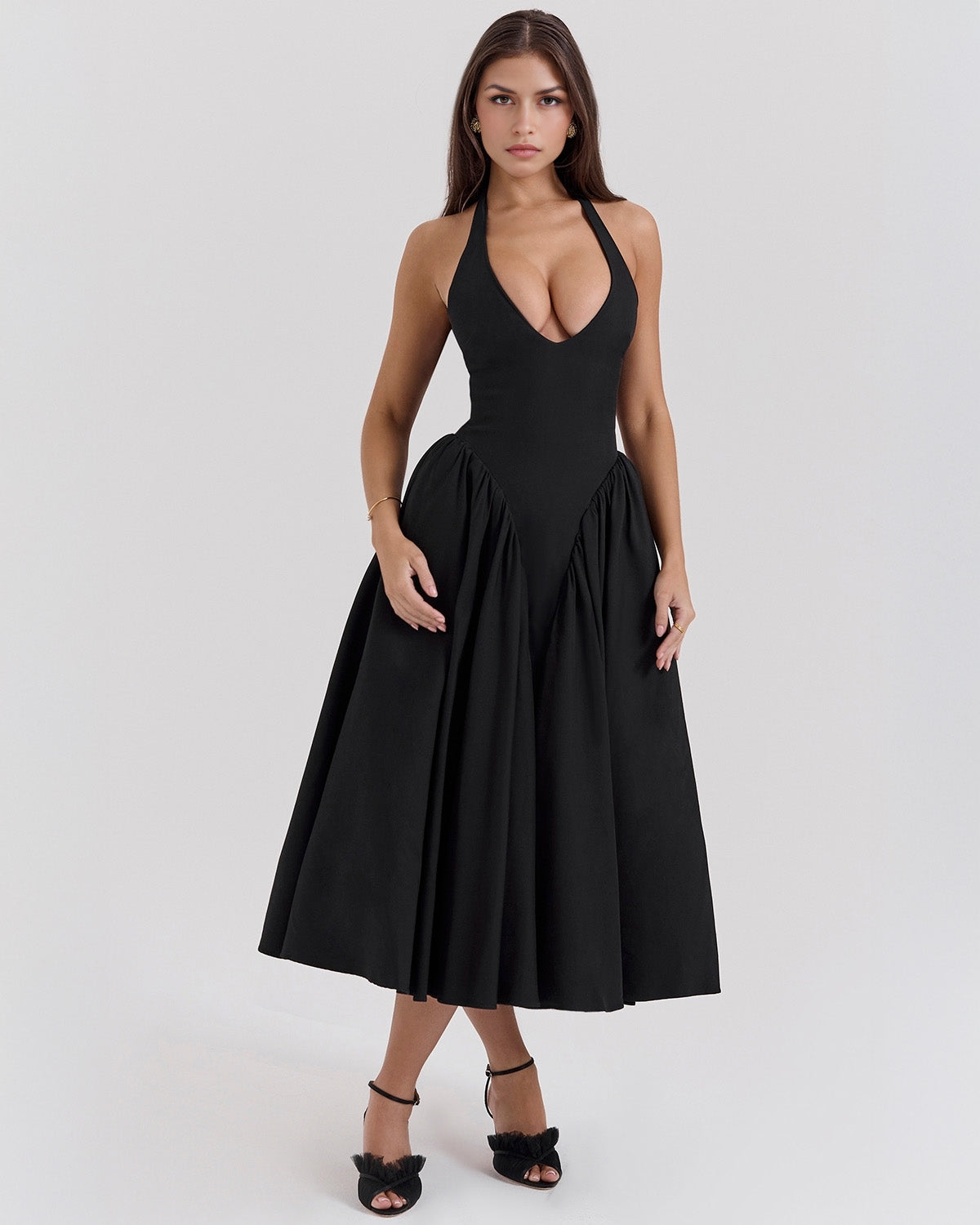 Elegant Monroe Midi Dress for a Stylish Look
