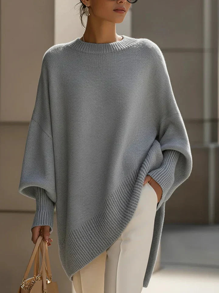 Women’s Elegant Knit Sweater – Soft Minimalist Pullover for Casual & Everyday Wear
