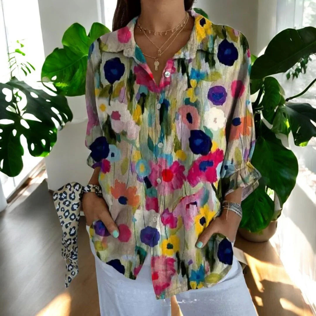 Stylish Button-Down Shirt – Lightweight Everyday Blouse for Casual & Smart Versatile Styling
