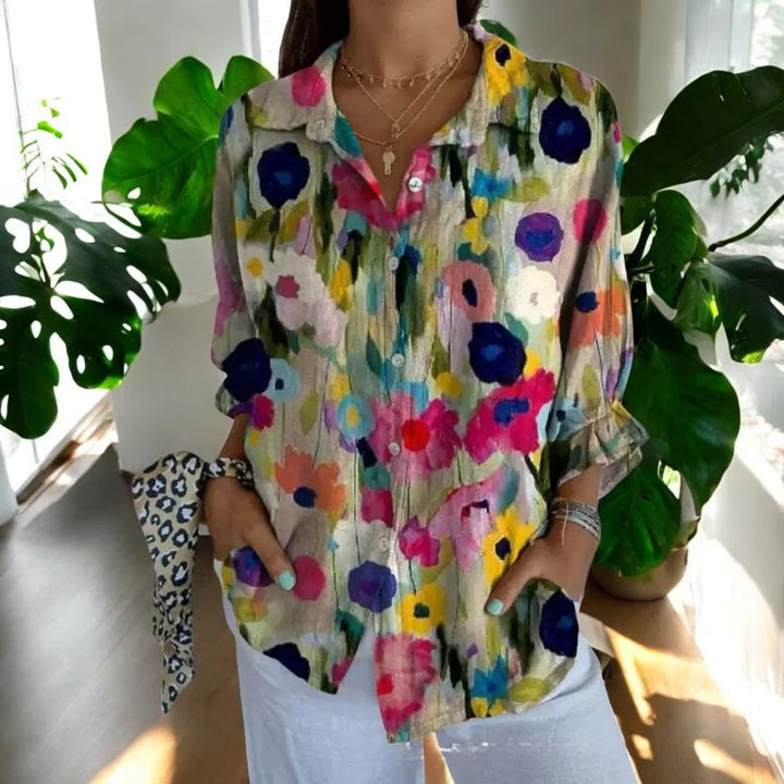 Stylish Button-Down Shirt – Lightweight Everyday Blouse for Casual & Smart Versatile Styling