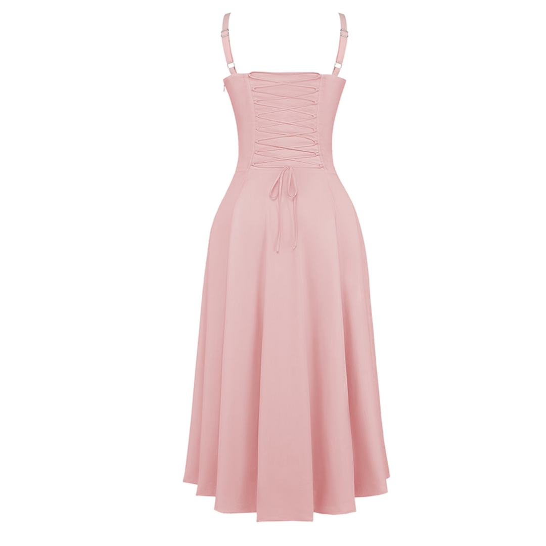 Tirzah - Flowy Boho Slip Skirt Dress