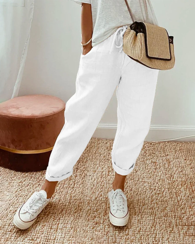 Emily™ | Elegant Cotton Pants