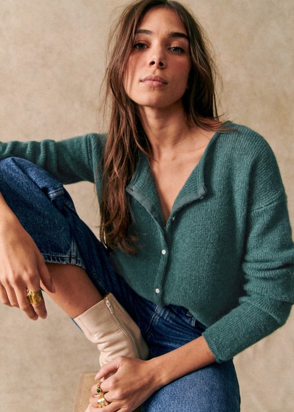 LYSAVYNNE – HERITAGE COZY KNIT CARDIGAN