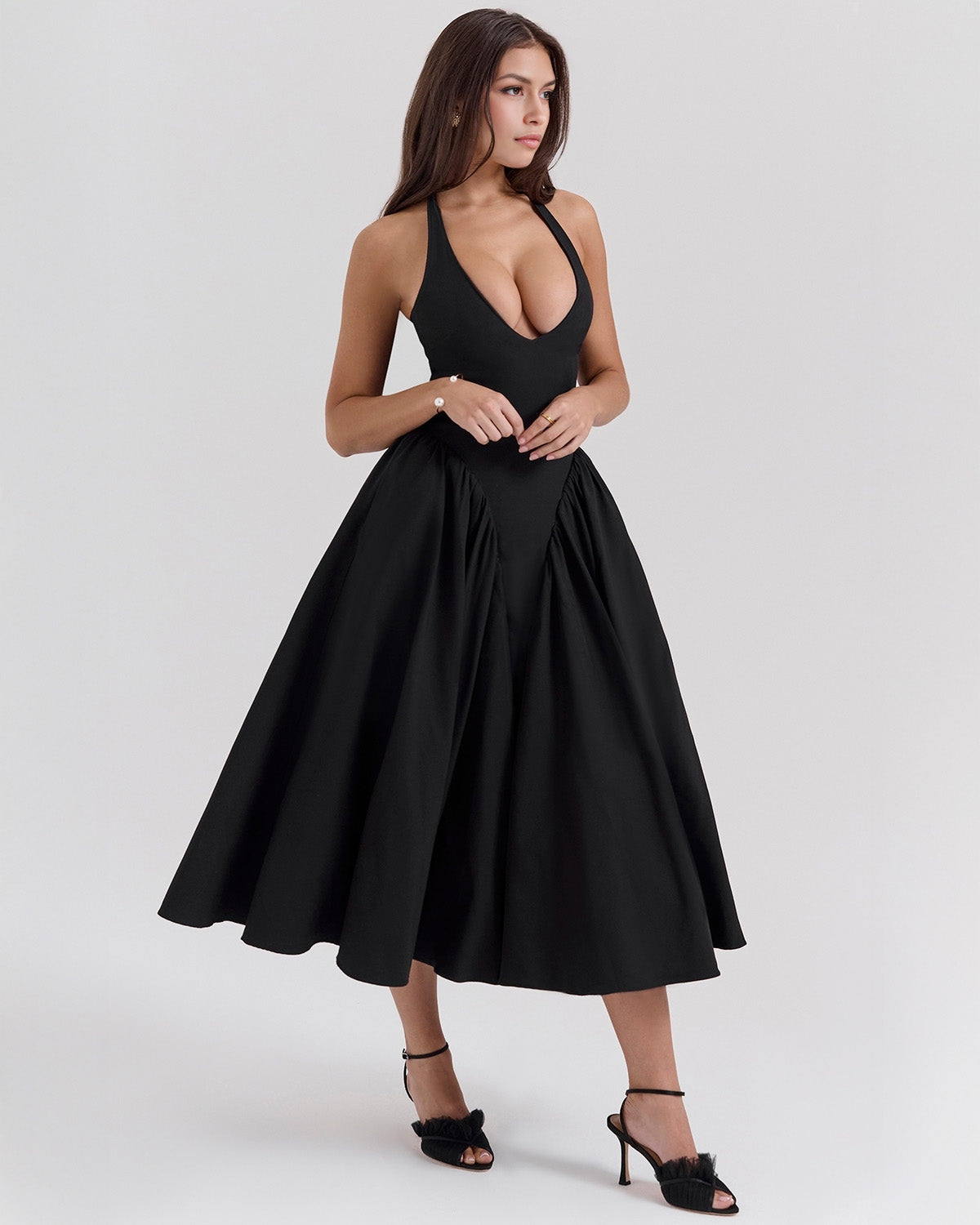Elegant Monroe Midi Dress for a Stylish Look