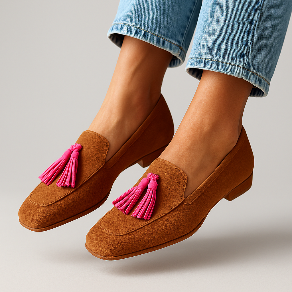 Rosa Elegant Suede Loafers for a Chic and Comfortable Look