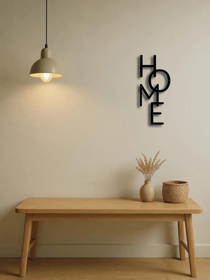 Metal Wall Decor – HOME Letter Wall Sign